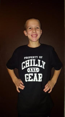 Black Property of Chilly XXL Gear T-Shirt