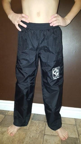 Black Chilly Gear Warm-up Pants