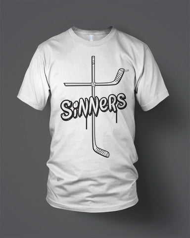 Pre Order now Available White Sinners T-shirt